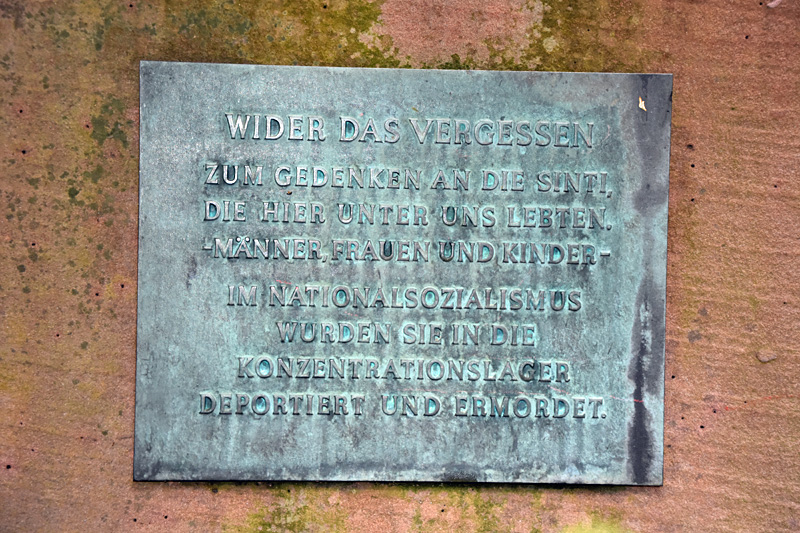 Gedenktafel am Rathaus Worms