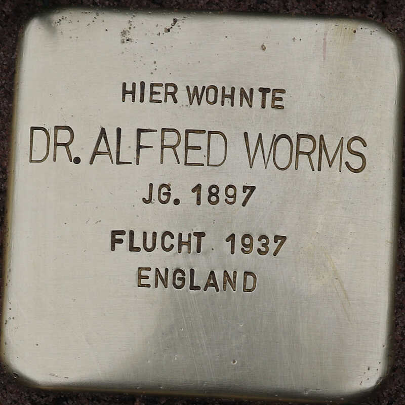 Stolperstein Verlegung in Worms